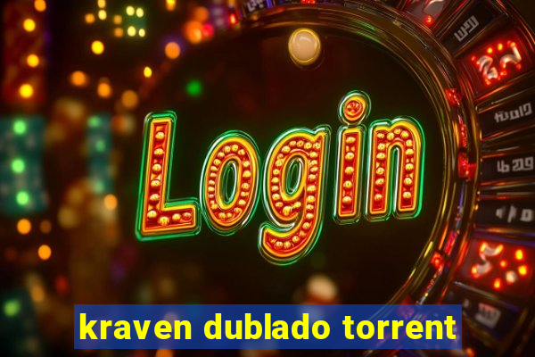 kraven dublado torrent